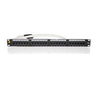 RJ21 Male Plug Amp To 24 Way Rj45 Leaded Panel 19" Rack Mount VG224 (3m)