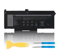 RJ40G Battery Replacement for Dell Latitude 14 5420 Latitude 15 5520 Precision 15 3560 Series P137G P137G001 P104F P104F001 P104F002 075X16 01K2CF WY9DX 0WK3F1 0M3KCN 005R42, 63Wh