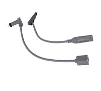 RJ45 1 RJ 2 Starlink Internet Kit Satellite Replacement Cable for Starlink Rectangular Satellite, Starlink Cable Extension with End Caps Starlink Accessory