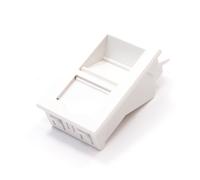 kenable RJ45 45 Degree 38 x 25mm Adapter for 6C Euro Mod Sockets