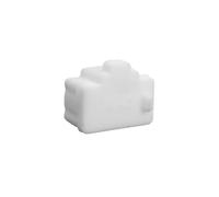 RJ45 Anti Dust Cover Cap 100 PCS RJ45 Anti Dust Cover Cap Protector Plug Silicone Stopper For Computer Router Switch Female for Hubs Switches(White)