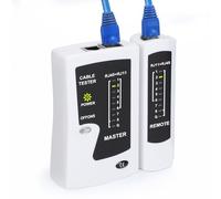RJ45 Cable Tester Network Cable Tester Ethernet Wire Test Tool for LAN Phone RJ45 RJ11 RJ12 Cat5 Cat5e Cat6 Cat6a Cat7 UTP/Shield Cable