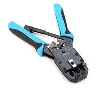 Rj45 Crimp Tool, Ethernet Connector Network Ethernet Cable Crimper Ethernet Pass Through Crimper Ethernet Crimper Wire Crimping Pliers Tool for 8P8C RJ -45