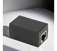 RJ45 Female POE Gigabit Ethernet Surge Protector for CAT5/CAT6 LAN Networks CAT6 Network Adapter Compatible