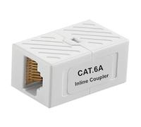 RJ45 Network Connector Cat6 Cat6A Ethernet Cable Extender Inline Coupler for Home Office and Multiple Devices