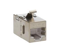RJ45 Panel Mount Coupler Pass Through Keystone Module Cat6 FTP Shielded