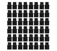 Rj45 Protector 50pcs Silicone Ethernet Port Dust Cover Black