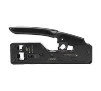 RJ45 RJ12 RJ11 Crimping Tool Professional Network Cable Crimper Pliers with Comfortable Non Slip Handle for Ethernet Cable Termination 8P 6P Connectors Steel Material