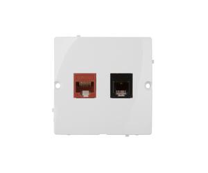 RJ45 Teleinformatic Female Cat.5e + Simon Basic BMF5T.02/11