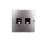RJ45 Teleinformatic Female Cat.5e + Simon Basic BMF5T.02/21