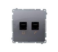 RJ45 Teleinformatic Female Cat.5e + Simon Basic BMF5T.02/43