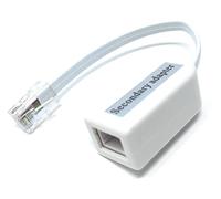 RJ45 to BT Socket Adaptor for Secondary Phone Line Telephone Converter With Cable