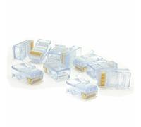 RJ48 Crimp End 10P 10C 10 Pin Plug for Solid or Stranded Cable x 10 [007271]