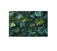 RJAVAGFZL 3d Jungle Art - Oil Paintings Reproduction Modern Giclee Canvas Print Artwork Pictures on Canvas Wall Art for Home Office Decorations 16x24inch(40x60cm)