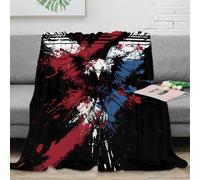 RJAVAGFZL 3D Printed Eagle wings Nap Blanket Microfiber Ultra Soft Warm Bedding grunge art Bedding Throw Heartfelt Gift for Parents Grandparents Family Members 60x80inch(150x200cm)