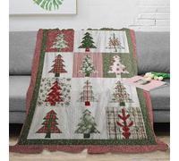 RJAVAGFZL 3D Printed tree quilt Warm Blanket Microfiber Soft Cosy Bedding Warm Festive patchwork Bed Blanket Non Pilling for Dorm Dwellers University Students Teens 70×80inch(180x200cm)