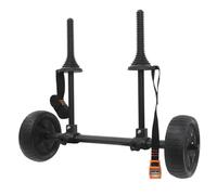 RjcdOPL Heavy Duty Kayak Cart 60 kg Load, Adjustable Kayak Trolley with Straps, 6-28 cm Adjustable Width, Portable Kayak Carrier for Kayaks, Canoes & Paddleboards