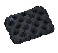 RJFUJP Airplane Seat Cushion, Foldable and Portable Inflatable Seat Cushion, Comfortable Decompression, Suitable for Outdoor Offices, Sports Venues, Stands, Airplanes, Cars, Etc (Black)