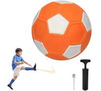 RJFUJP Curve Ball,Swerve Ball,1 Curved Soccer Ball and 1 Pump,Curve Ball Football Toy Kick Like The Pros, Great Gift for Boys and Girls Perfect for Outdoor & Indoor Match or Game