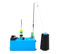 RJHJK Electronic Bobbin Winding Machine, YC-16 Coil Winder, Adjustable Speed 5500 RPM, 18x7x7cm, Infrared Induction, Thread Stand Compatible, Embroidery Machine Bottom Thread