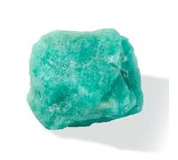 RJINGSHI Raw Amazonite Crystal Stone Natural Rough Gemstone Unpolished Healing Crystal Specimen Spiritual for Polishing, Sanding, DIY, Decor, Reiki, Collection, Crafts (1.5-2 inches)