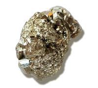 RJINGSHI Raw Pyrite Crystal Stone Natural Rough Gemstone Unpolished Healing Crystal Specimen Spiritual for Polishing, Sanding, DIY, Decor, Reiki, Collection, Crafts (1.5-2 inches)