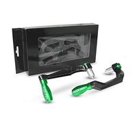 RJKZX Clutch Handlebar Protector 22MM 7/8 Inch Carbon Fiber Handlebar Grips Guard Brake Clutch Levers Guard Protection for Y-AMAHA XSR700 ABS XSR 700 2016-2020(Green)