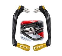 RJKZX Clutch Handlebar Protector Carbon Fiber Aluminum Alloy Brake Clutch Levers Guard Protector Universal for BMW F650CS F650 CS ABC F650-CS 1997 1998 1999-2008 2007 2006 2005 2004 2003(Gold)