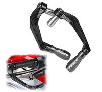 RJKZX Clutch Handlebar Protector Carbon Fiber Handlebar Brake Clutch Levers Protector Guard for Y-AMAHA R25 YZFR25 2015 2016 2017 2018 2019 2020 2021 2022 2023(Grey)