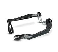 RJKZX Clutch Handlebar Protector for Suzuki TL1000S TL 1000 TL1000 S 1997-2001 2000 Motorcycle 7/8" 22mm Handlebar Brake Clutch Levers Protector Guard Proguard(Black- Silver)