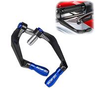 RJKZX Clutch Handlebar Protector Moto Levers Guard Carbon Fiber Aluminum Alloy Brake Clutch Protector for Suzuki GSF GSF125S 125 S 2007 2008 2009 2010 2011(Blue)