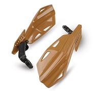 RJKZX Clutch Handlebar Protector Motorcycle Hand Guard Handguards Protector Handle Guards Protector for Y-AMAHA YZ85 YZ250 YZ250F YZ450F WR250F WR450F Dirt Bike(Light Brown)
