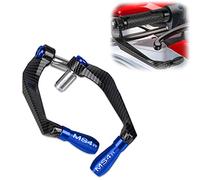 RJKZX Clutch Handlebar Protector Motorcycle Handlebar Brake Clutch Levers Protector Guard Aluminum for Ducati MS4 MS4R MS 4R R 2001 2002 2003 2004 2005 2006(Blue)