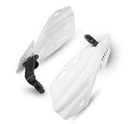 RJKZX Clutch Handlebar Protector Motorcycle Handlebar Hand Guard Handle Protector Handguard Wind Shield for GUZZZI Breva 850/1100/1200 2006 2007 2008 2009 2010(White)