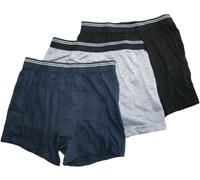 Rjm 3 Pairs Boys Black Grey Navy Boxers Age 5-6