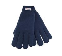 RJM Ladies 100% Acrylic Knitted Glove,Thinsulate Lining GL137 BLACK