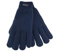 RJM Ladies Knitted Thinsulate Lined Gloves Blue