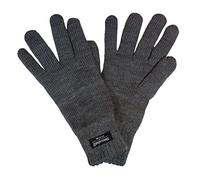 Rjm Ladies Knitted Thinsulate Lined Gloves Grey