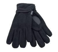 RJM Men's Fleece Gloves in Black RJM Black One Size