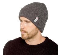 RJM Men's Twisted Yarn Thinsulate Beanie in Grey RJM Grey One Size