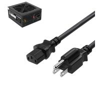 Rjmubaius Rog Thor Compatible with Thermaltake Smart, Aresgame Agv Series Power Cable, Cooler Master Mwe, Corsair Rm750E 500W~1200W, Ca 3 Pin