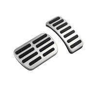 rjpbk 2Pcs/Set Car Pedal Cover,Fit For GEELY, Emgrand GS GJY LYNK CO Pedal Accessories AT Stainless Steel Accelerator Protection Automotive interior pedal mat