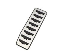 rjpbk Car Dead Pedal Cover,Fit For Land Rover, Discovery Sport Range Rover Evoque,Fit For Jaguar, F-Pace XE XF LHD Accessories Foot Rest Pedal Automotive interior pedal mat