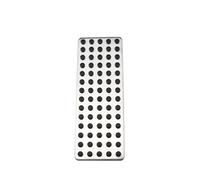 rjpbk Car Pedal Cover,Fit For B, C E S Cls Slk Cla Gla Glk Ml Gl Series Styling Non Slip Foot Rest Plate No Drill Footrest Automotive interior pedal mat