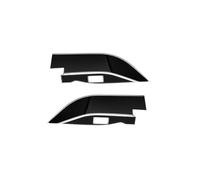 rjpbk Window Switch Cover Trim,Fit For Toyota, Alphard Vellfire 40 Series 2023 2024 Middle Door Decoration Accessories LHD RHD Button auto window regulator switch panel cover(ABS Black Lhd RHd)