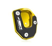 RJPSQBLUD Motorcycle kickstand pads Motorcycle CNC Kickstand Side Stand Extension Pad Enlarger Support Plate Cbr600rr Cbr600 Rr FOR CBR600RR 2007-2022