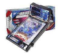 RJPzidK Electronic Pinball Game Machine Desktop Marble Arcade Retro Mini Tabletop Game Arcade Machine with Lights Sounds for Small Rooms or Apartments
