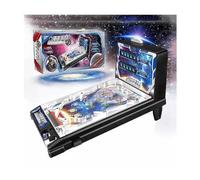 RJPzidK Mini Marble Arcade Machine Parent-Child Electronic Marble Game Space Super Pinball Games Retro Compact Tabletop Arcade for Small Space