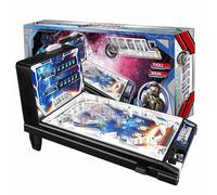 RJPzidK Retro Mini Tabletop Marble Game Electronic Pinball Game with Lights Sounds Desktop Marble Arcade Machine for Small Rooms or Apartments