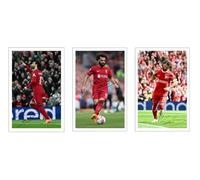 RJR PRINTS 3 X Mo Salah Liverpool Signed 6X4 Inch Photos With Pre Printed Signatures Which Would make A Great Gift For Any Fan
